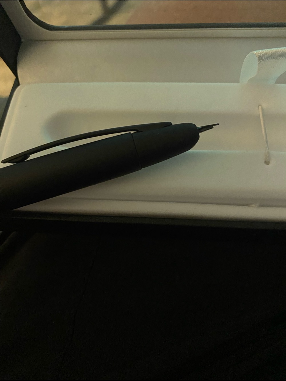 NEW Pilot Vanishing Point Fountain Pen Matte Black Fone Nib - Picture 6 of 6